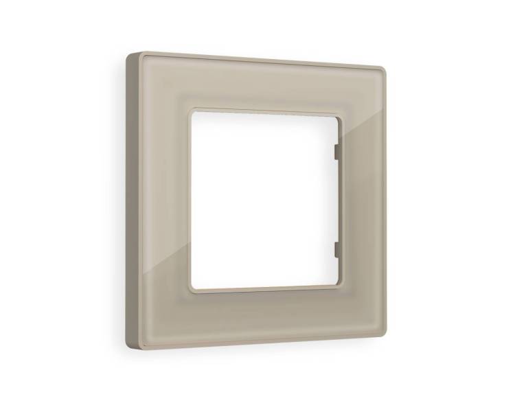 Рамка 1-постовая Ambrella Volt Alfa Arctic AF580361