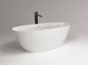 Ванна из искусственного камня Plumberia Selection VELOMA 170BO 170x75, белый матовый фото 3