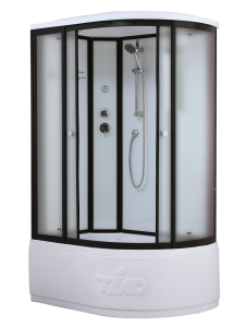 Душевая кабина Timo Standart Т-6620 Black L Fabric 120x85x220