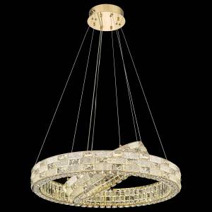 Подвесной хрустальный светодиодный светильник Wertmark Elaine WE469.08.323