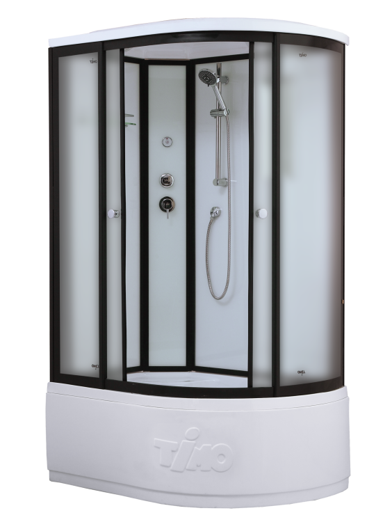 Душевая кабина Timo Standart Т-6620 Black L Fabric 120x85x220