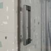 Шторка на ванну Cezares Tandem-Soft TANDEM-SOFT-VF-2-180/145-C-GM-IV профиль оружейная сталь, стекло прозрачное, 180x145 фото 3