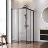 Душевой уголок Am.Pm X-Joy W94G-403-120290-BT1K профиль черный матовый, стекло прозрачное, 120x90x190 фото 2