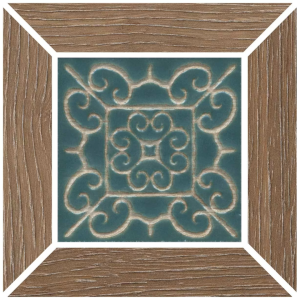 Вставка Kerama Marazzi Тровазо ID157 наборный карамельный матовый 13x13x0.9