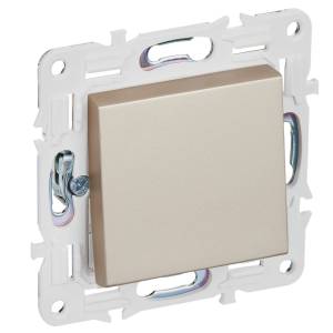 Выключатель 1-клавишный перекрестный IEK Skandy SK-V13-0-10-K98 песочный