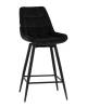 Стул полубарный Stool Group Флекс AV 405-N28-K14PM-08(PP) черный с поворотным механизмом