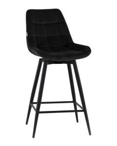 Стул полубарный Stool Group Флекс AV 405-N28-K14PM-08(PP) черный с поворотным механизмом