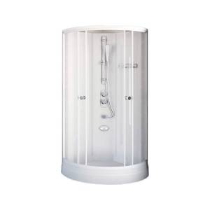 Душевая кабина Radomir Паола 2 без г/м, стекло прозрачное, без крыши