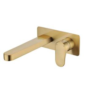 Смеситель для раковины Boheme Spectre 455-MG с внутренней частью, золотой