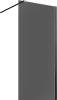 Душевая перегородка Vincea Walk-in VSW-1H100CGB 100 см, профиль матовый чёрный, стекло тонированное фото 3