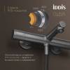 Смеситель для ванны Iddis Duna DUNGM02i74WA с термостатом, графит матовый фото 7
