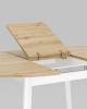 Стол обеденный Stool Group Rondo 80.557.01 8029 дуб/белый 135x100x77 фото 4