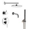 Душевой комплект Paini Cox 78CRSET36911SHBATH на 3 потребителя, хром