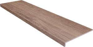 Ступень Gres de Aragon Ordesa Фронтальня Marron 31.5x120