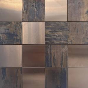 Мозаика Pixel Mosaic Металл PIX1017 8/11мм (7.5x7.5) 30x30