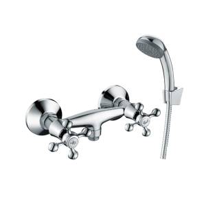 Смеситель для душа Decoroom DR54 DR54055 двуручный Хром