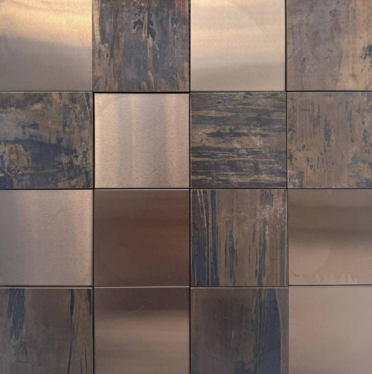 Мозаика Pixel Mosaic Металл PIX1017 8/11мм (7.5x7.5) 30x30