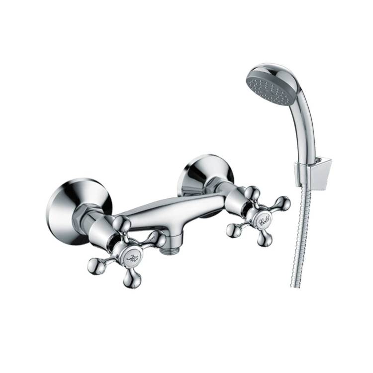 Смеситель для душа Decoroom DR54 DR54055 двуручный Хром