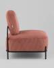 Кресло Stool Group Стоун vd-stone-cl-coral коралловый, велюр рельефный фото 4