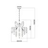 Подвесная люстра Arte Lamp Pipirima A4089LM-6AB фото 2