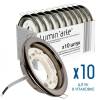 Точечный встраиваемый светильник Luminarte Lumin Arte LDL-GX53/01BCH