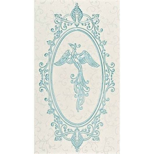 Декор Lasselsberger Ceramics Анастасия 1645-0097 Орнамент Голубой 25x45