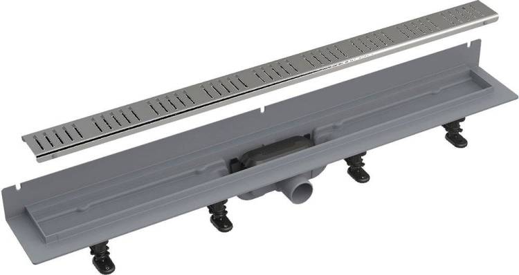 Душевой лоток AlcaPlast APZ30-850M с решеткой и опорами