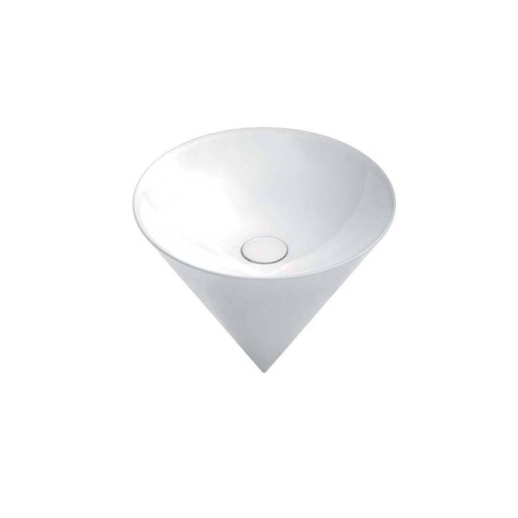 Раковина Kerama Marazzi Cono CO.wb.44 подвесная, 45 см, белая глянцевая