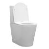 Унитаз-компакт Comforty CF41273S, сиденье микролифт, белый глянец фото 4