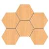 Мозаика Estima Classic Wood 69398 Mosaic/CW04_NR/25x28,5/Hexagon Hexagon неполированная 25x28.5