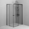 Душевой уголок Am.Pm X-Joy W94G-403-120290-BT1K профиль черный матовый, стекло прозрачное, 120x90x190 фото 5