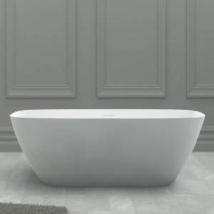 Ванна из искусственного камня Abber Stein AS9612-1.7 170x72 белая матовая