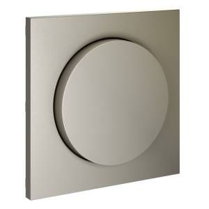 Лицевая панель для светорегулятора поворотно-нажимного Voltum S70 VLS002004 шелк