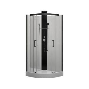 Душевая кабина Black&White Galaxy G8701 с низким поддоном, без крыши