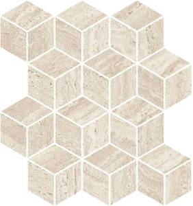 Мозаика Kerama Marazzi Про Травертин KMD2MSM015BR мозаичный бежевый светлый матовый обрезной 34.5x37
