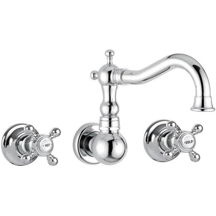 Смеситель для раковины Migliore Arcadia 18391 с внутренней частью, хром