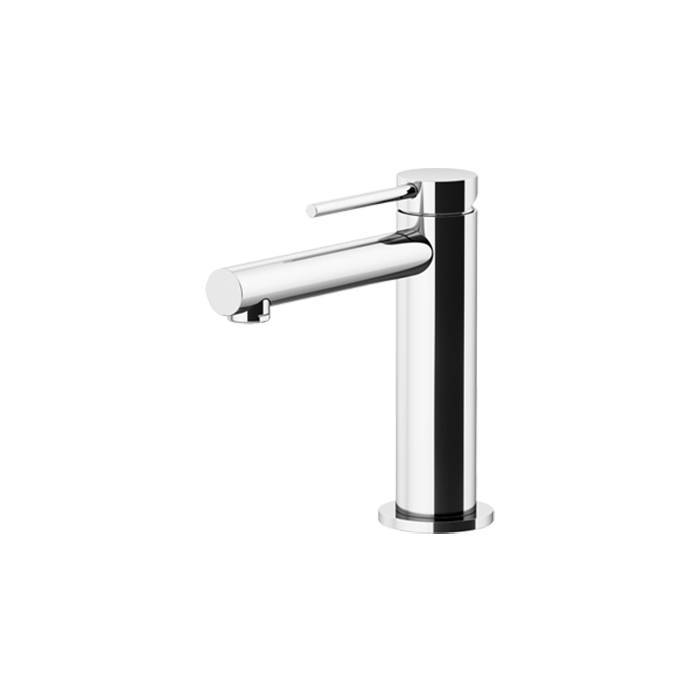 Смеситель для раковины Gattoni Circle one 9042/90C0 на 1 отверстие, излив 120 мм, с донным клапаном, Хром