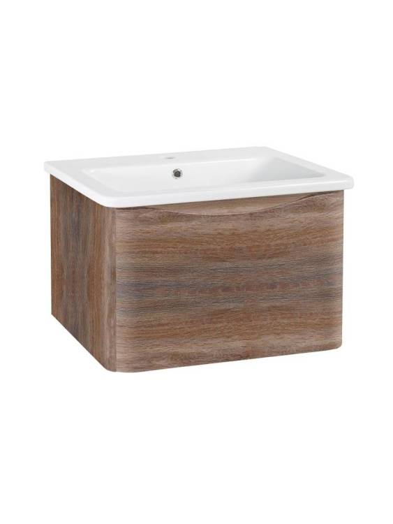 Тумба с раковиной Runo Тоскана 60 00-00001414 57x41.8 коричневый