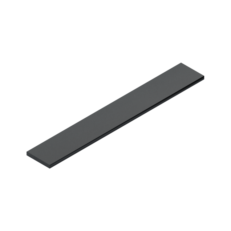 Полоса алюминиевая Neexy pv87-19 BBL черный блестящий 270x1x0.2