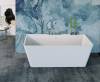 Ванна из искусственного камня Timo Solid ERIKA1700 белая, 170x75x58 фото 6