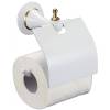 Держатель для туалетной бумаги с крышкой Savol 69w S-06951W белый
