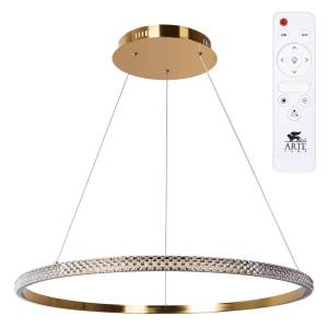 Большая подвесная светодиодная люстра Arte Lamp Orione A2182SP-80PB