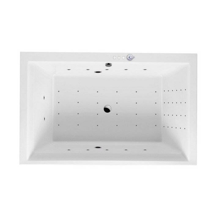 Акриловая ванна Excellent Crown Lux NANO WAEX.CRO19.NANO.CR 190x120 хром