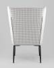Кресло Stool Group Мэйден QH-8318K HT01 гусиная лапка серый фото 6