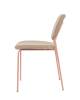 Стул Stool Group Gigi DRC-9155 URL57-3 Red-1 коричневый, розовые ножки фото 4