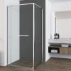 Душевой уголок Vincea Tesi VSRW-7TS9012CL профиль хром, стекло прозрачное, 120x90x200