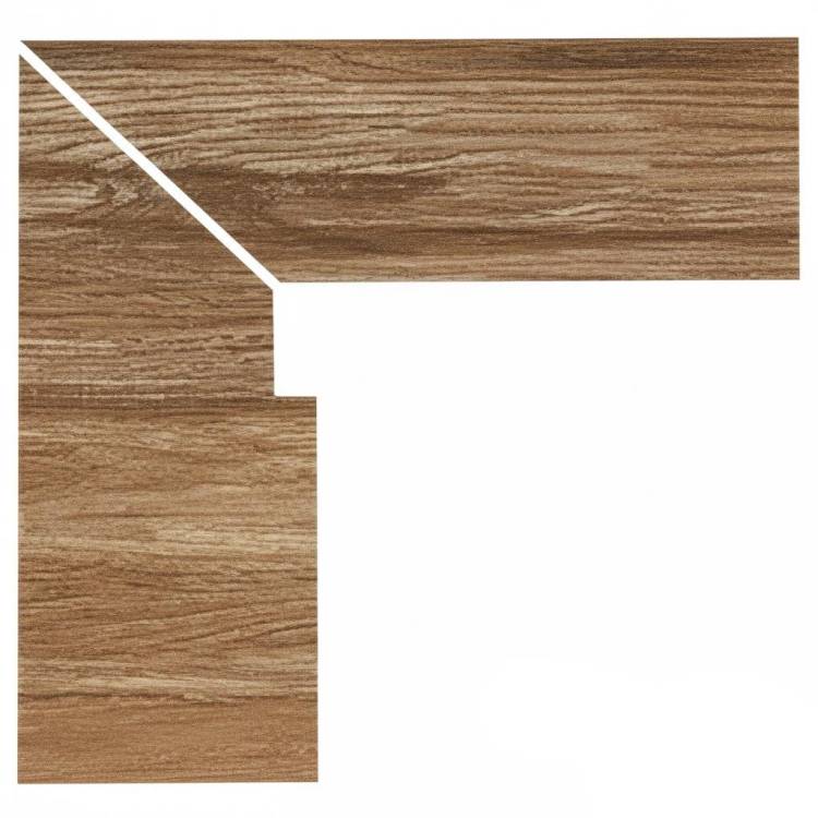 Плинтус Gresmanc Taiga TA-153562 Zanquin Recto Evo Izquierdo Левый 27x30.5