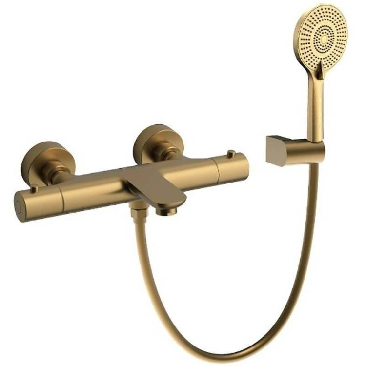 Смеситель Raiber Graceful RPG-008 термостатический, золотой