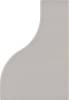 Керамическая плитка Equipe Curve 28857 Grey Matt 8.3x12