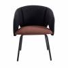 Стул обеденный Stool Group Afrida Afra DCh Davis-Opium 99+69 Черный/Бордовый фото 2
